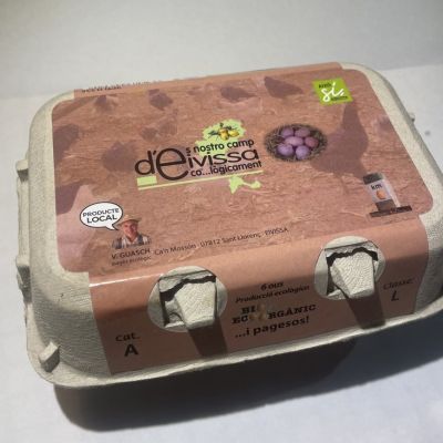 Caja de huevos M